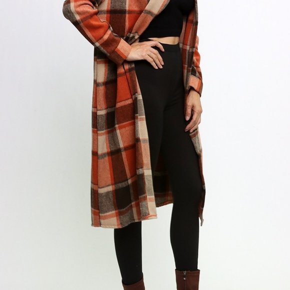 💥💥💥Long Plaid Jacket💥💥💥 - Picture 2 of 5